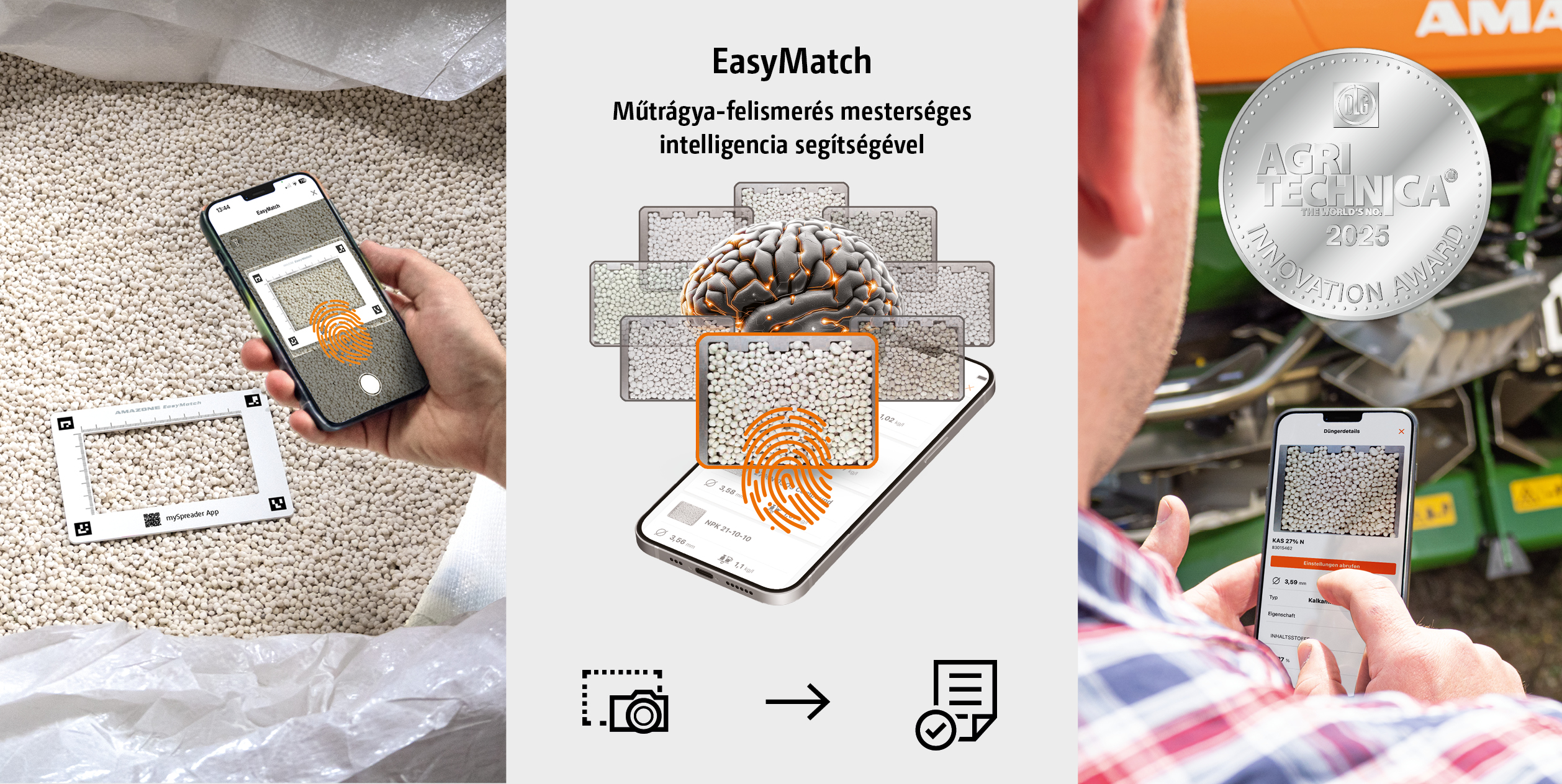 Az EasyMatch több tényező alapján, mesterséges intelligencia (MI) használatával határozza meg a digitális ujjlenyomatot