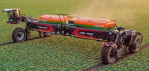 NEXAT with AMAZONE Spreader operating in Romania2_d0_20250902